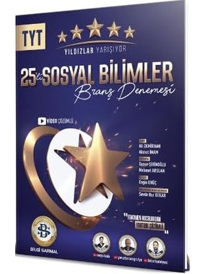 Tyt Sosyal Bilimler Yıldızlar Yarışıyor 25 Li Branş Denemesi