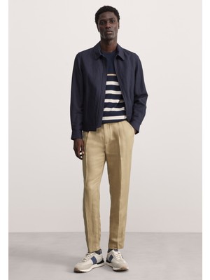 Marks & Spencer Tapered Fit Keten Pantolon