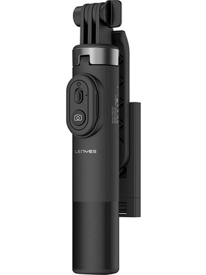 Lenyes LPH122 Bluetooth Kumandalı Mini Tripod ve Selfie Çubuğu Siyah