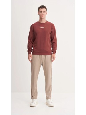 Cazador Yazılı Bis. Yaka Ribanalı Sweat