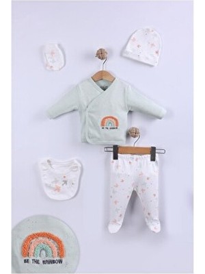 Little Life Yenidoğan 5li Askı Hastane Çıkışı Kız Bebek Mint Yenidoğan