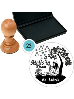 Baskı Life Kişiye Özel Kitap Damgası Kitap Mührü Kaşe Kitap Mühür Özel Damga 118