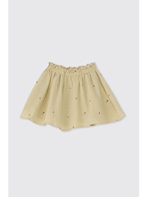 Panço Kız Bebek Yeşil Etek