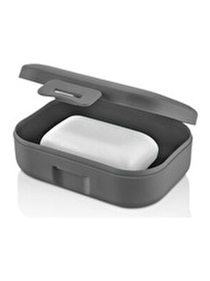 Mons 2 Adet Sabun Kutusu Qlux Katı Sabun Saklama Taşıma Kabı Okul Kamp Çanta Sabunluk L-00505 2 Li