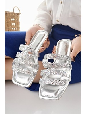 Kadın Terlik Şık Dışarı Plaj Yazlık Günlük Ev Terliği