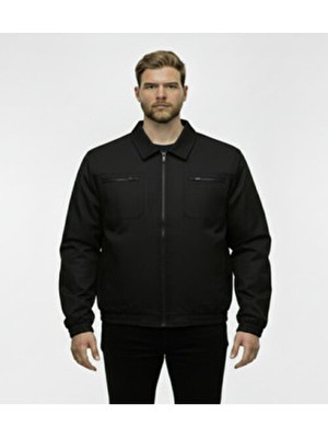 Lifeguard Büyük Beden Mevsimlik Pamuklu Mont Ceket