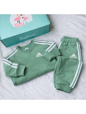 BeU Kids Erkek Çocuk 3 Iplik Fırçalı Kumaş %100 Pamuk Eşofman Takım