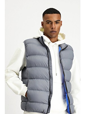 Kiğılı Kapitone Çantalı Spor Şişme Yelek