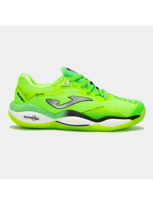 Joma Smash Erkek TSMAW2511C Toprak Kort Tenis & Padel Ayakkabısı - Neon Yeşil
