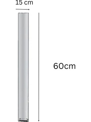 Mefar 60 cm Pelet Soba Camı Füze Roket Sobaları ile Uyumlu Standart Cam