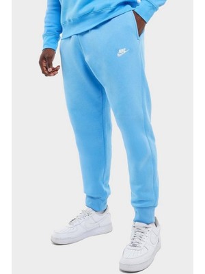 Nike Nsw Clup Jogger Erkek Mavi Şardonlu Spor Eşofman Altı