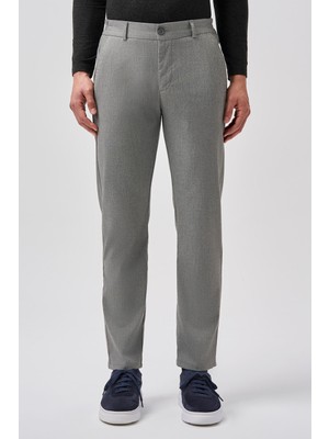 Bisse Bisse Studio Erkek 5 Cepli Jogger Spor Pantolon Gri BSPNS25K25503_D55