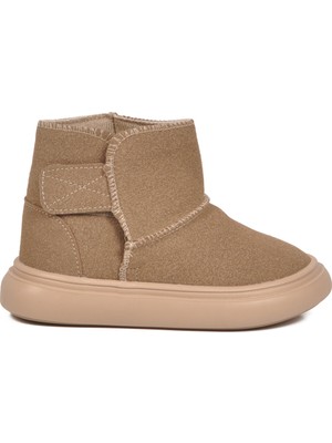 Ayakmod Kum Süet Cırtlı Bilek Boy Bebek Bot 823760 B