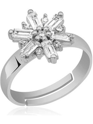 Erseyy 925 Ayar ​gümüş Rüzgar Gülü Yüzük