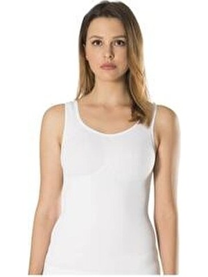 Formactive Kadın Beyaz Atlet Korse 1180