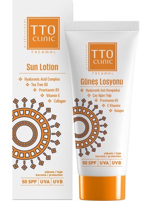 Tto Clinic Güneş Losyonu 100 ml