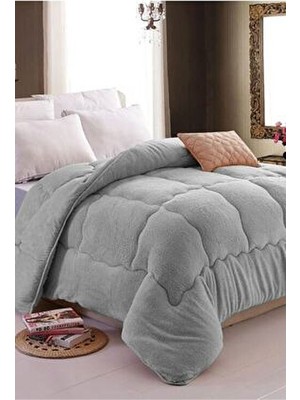 GOLDRİSE Tek Kişilik 63 Tel Lüx Çift Taraflı Welsoft Pamuk Silikon Yorgan 155X215 Astar Kılıfı Hediyeli