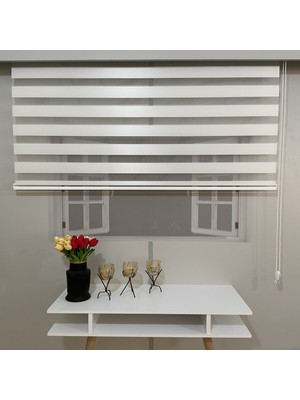 Volper Mekanik Vp900 Düz Zemin Zebra Ve Stor Perde Alüminyum Kasalı (Beyaz)