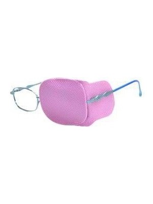 Optic Plus Bez Göz Kapama Bandı Yetişkin ve Çocuk Pembe Renk 1 Çift