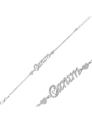 Erseyy 925 Ayar Gümüş Canım Yazılı Bileklik