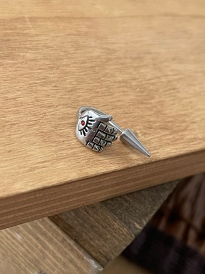 Aida Jewelss 316 L Cerrahi Çelik  Spayk Mod 94 Çelik Halka Piercing