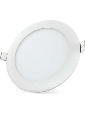 Voltek 12W Günışığı Yuvarlak Slim Panel LED Aramtür 4000K