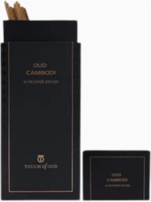 TOUCH OF OUD Cambodi Tütsü Çubukları, Aromatik Ev Deneyimi