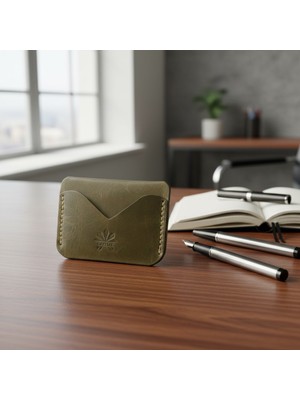 Gazelle Leather Hakiki Deri Minimal Cüzdan – Kart ve Kağıt Para Uyumlu