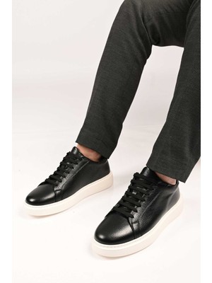 Bestello Bağcıklı Eva Taban Hakiki Deri Sneaker 174-22040 Erkek Ayakkabı
