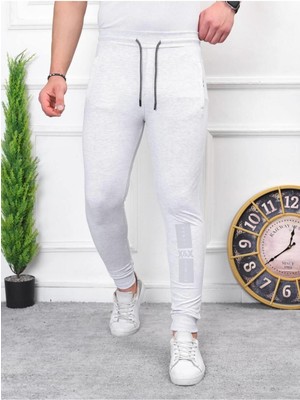 Comstar Erkek Iki Iplik Compact Kumaş Baskılı Eşofman