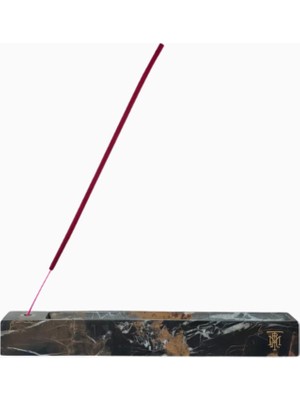 Montroi Portoro Mermer Tütsü Tutucu El Yapımı Lüks ve Taşınabilir Tasarım