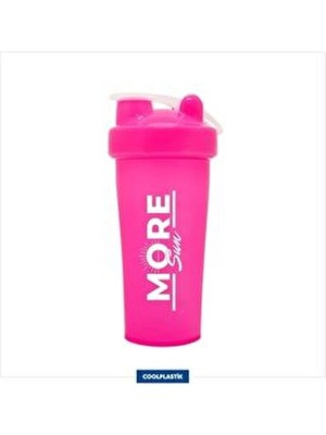 Moresun Shaker Smart 700CC Pembe Suluk & Matara - Dayanıklı Plastik Tasarım ile Spor ve Outdoor İçin