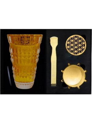 TOUCH OF OUD Antique Incense Burner Kristal Buhurdan Bukhoor ve Dukhoon Için Özel Tasarım