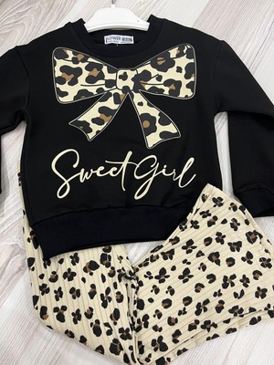 Leopar Detaylı Ikili Takım