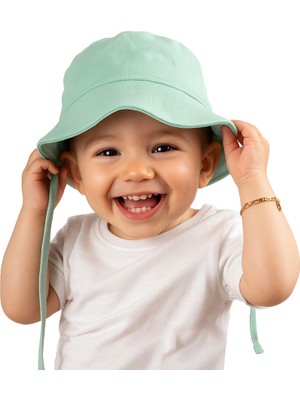 Zuppers Organik Pamuk Müslin Bebek Şapkası