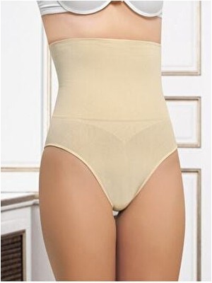 Bejamonti Kadın Ten Yüksek Bel Slip Korse