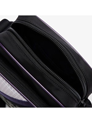 Lacoste Erkek Baskılı Siyah Postacı Çantası