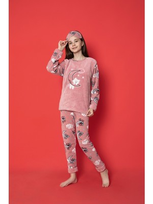 Asel Çocuk Polar Pijama Takımı