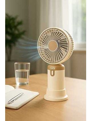 Cata Ct -9949 Serino Mini Fan Vantilatörü 1 W Güç Bej Renk Soğutucu Özellik