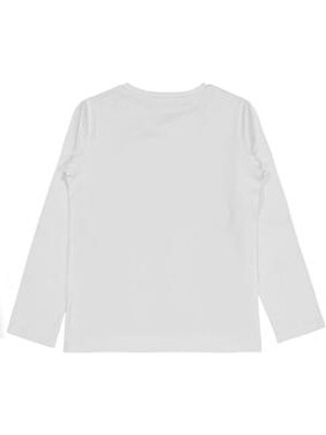 Civil Girls Basic 6-9 Yaş Sweatshirt - Beyaz 6-7 Yaş