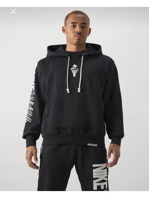 Nike Standard Issue Men's Dri-Fıt Pullover Hoodie Siyah Erkek Sweatshirt FN2702-010