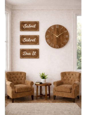 Salon ve Odalar Için Duvar Saati Sık ve Modern No 82