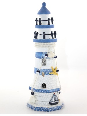 Kut Fly Ahşap Marin Deniz Feneri Model 8