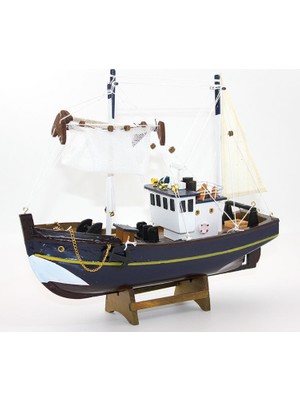 Kut Fly Ahşap Gemi Model 7