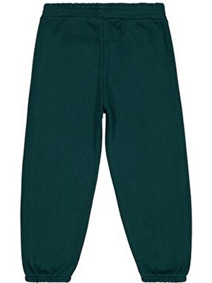 Civil Boys Civil Nervür Dikişli Eşofman Altı Erkek Çocuk 6-9 Yaş Günlük Yeşil Tema