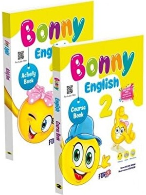 2025 Bonny English 2. Sınıf Set Renkli Kitaplar Setli Ürün Eğlenceli Öğrenme