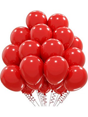  fırsat ayı balon 10kırmızı pastel