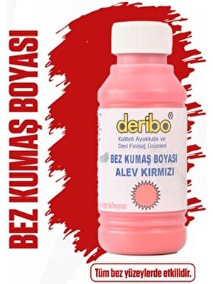 Deribo Bez ve Kumaş Ayakkabı Boyası, Ayakkabı Bakım. 100ML. Sünger Hediyeli.