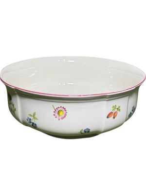 TT Villeroy Boch - Petite Fleur Kase - 18 cm Çapında 7,5 cm Yüksekliğinde