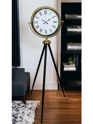 Zentime Gold Roma Rakamlı Lüks Tripod Ayaklı Saat